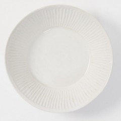 SALAD BOWL WHITE PORCELAIN GRANNY 